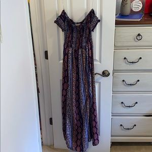 Altard State. Size S. Off shoulder maxi dress.